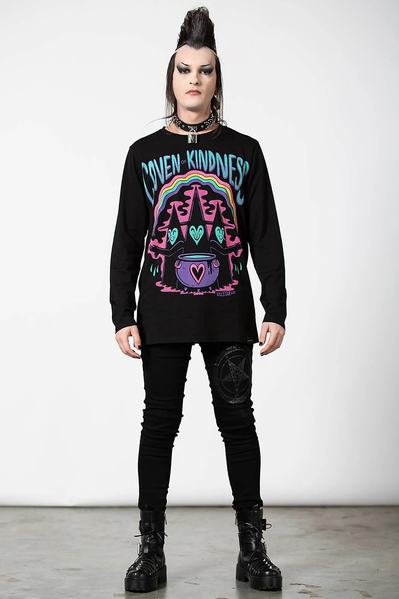 Coven Of Kindness Long Sleeve Top sold by Killstar product image thumbnail 2