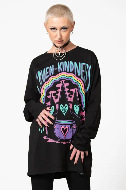 Coven Of Kindness Long Sleeve Top sold by Killstar