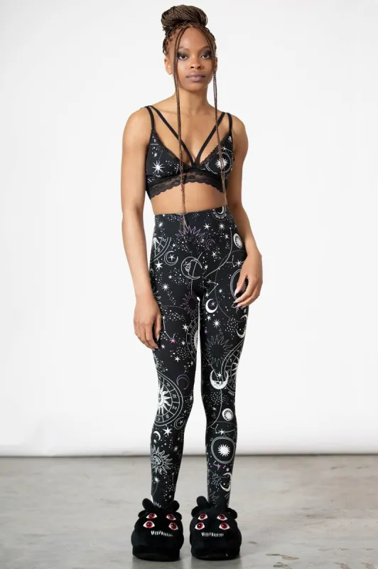 Galaxy Lounge Leggings sold by Killstar