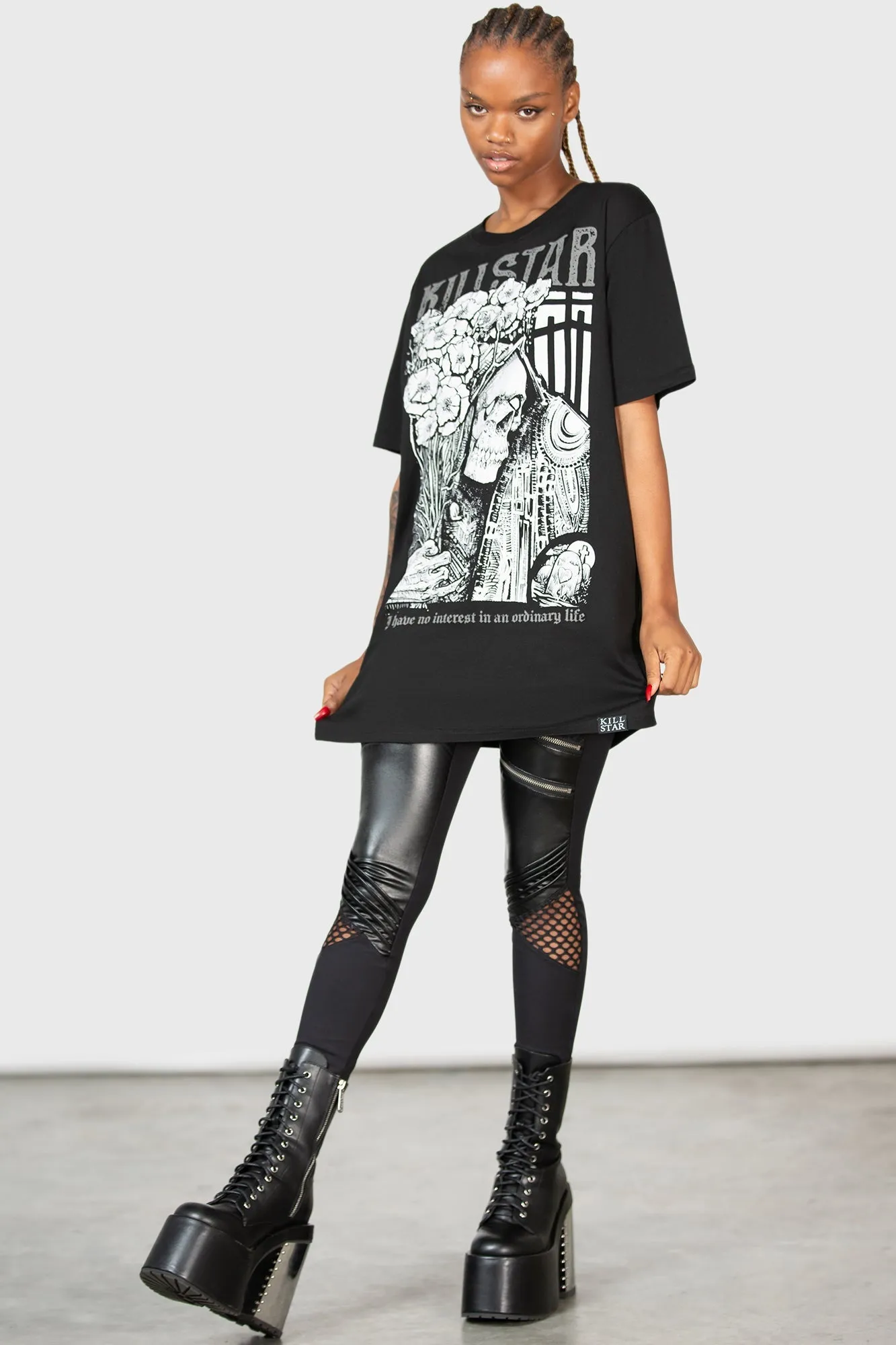 Afterdark T-Shirt sold by Killstar product image thumbnail 3