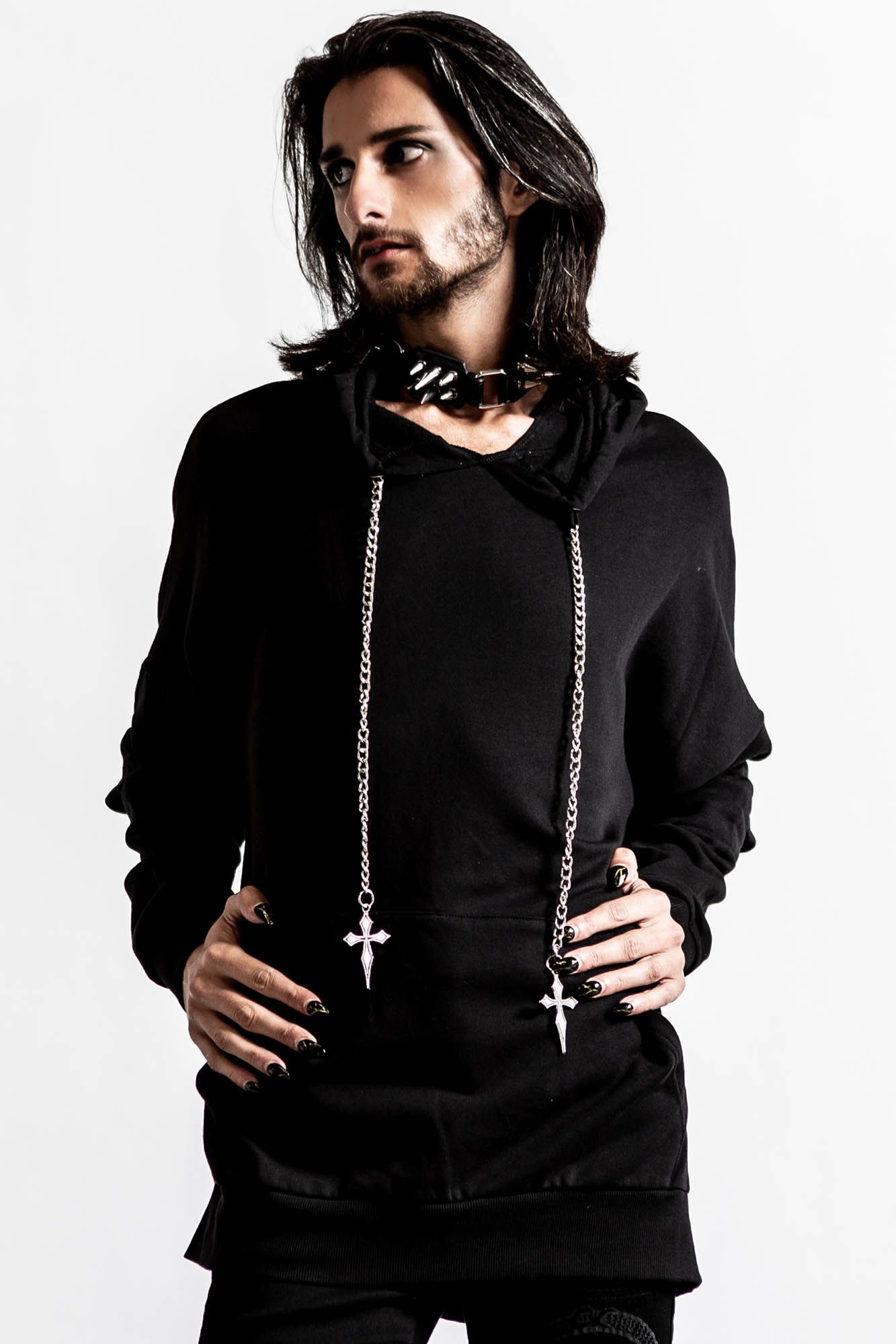 Kasumi Oversized Hoodie Resurrect sold by Killstar