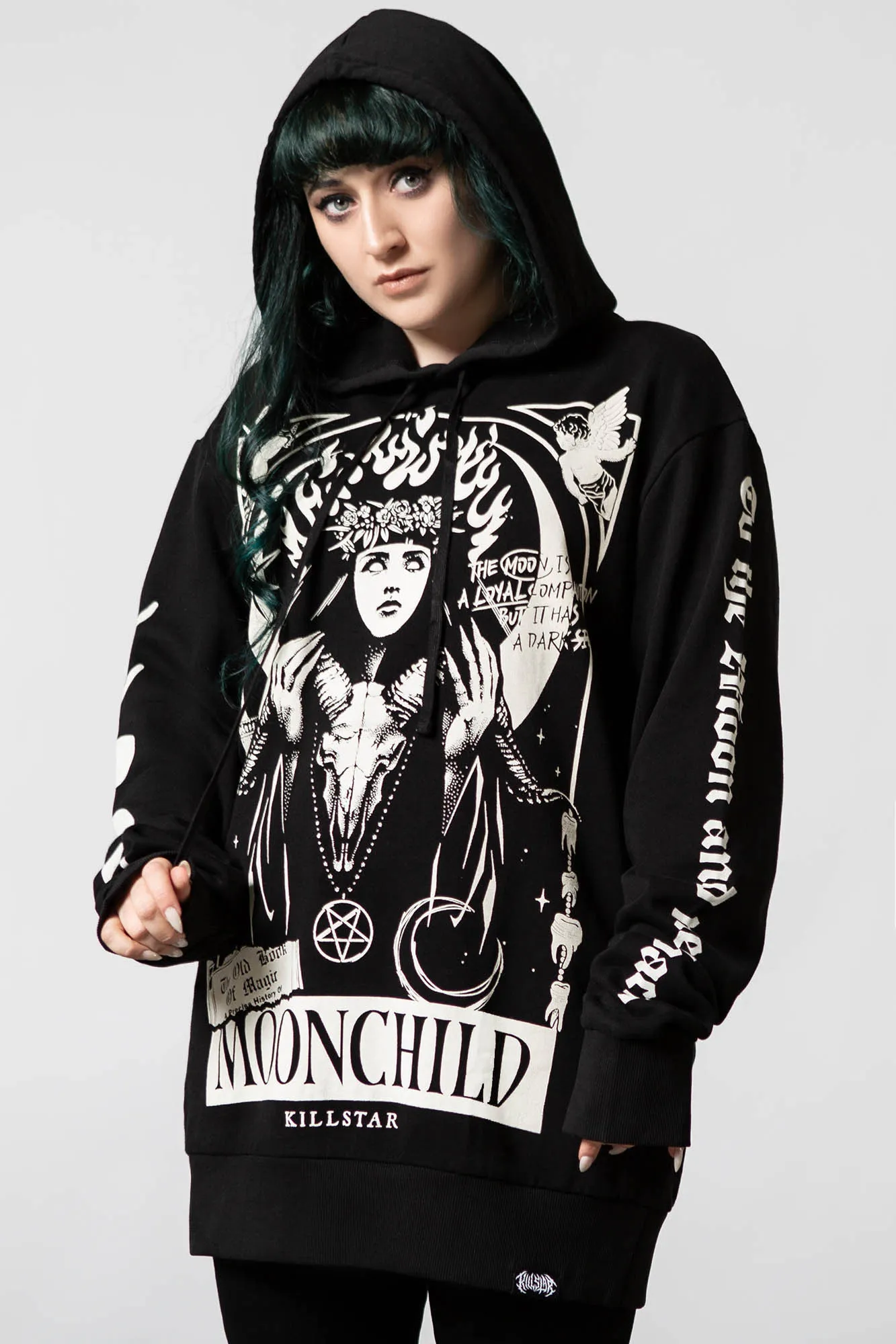 Companion Hoodie sold by Killstar product image thumbnail 4