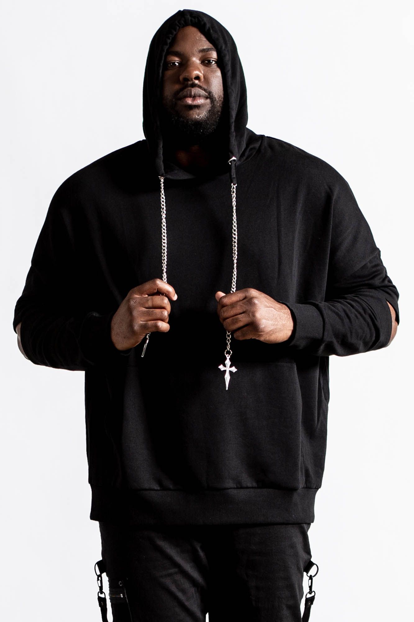 Kasumi Oversized Hoodie Resurrect sold by Killstar product image thumbnail 8