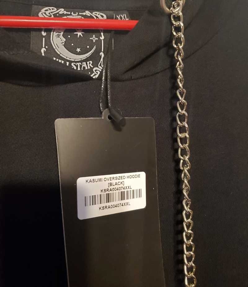 Kasumi Oversized Hoodie Resurrect sold by Killstar product image thumbnail 12