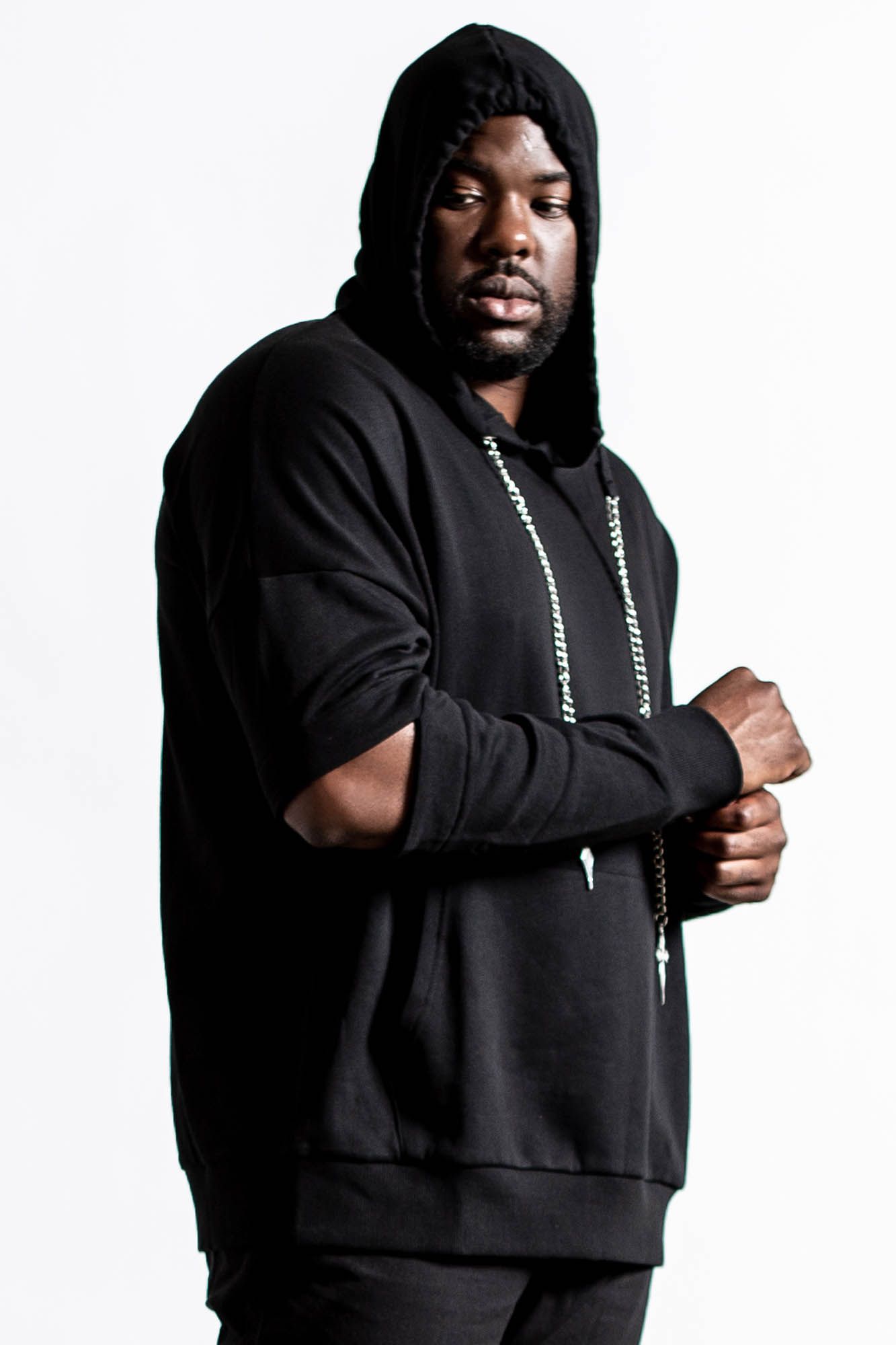 Kasumi Oversized Hoodie Resurrect sold by Killstar product image thumbnail 9