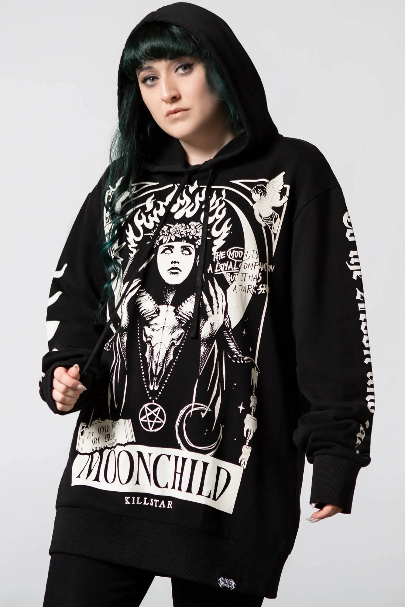 Companion Hoodie sold by Killstar
