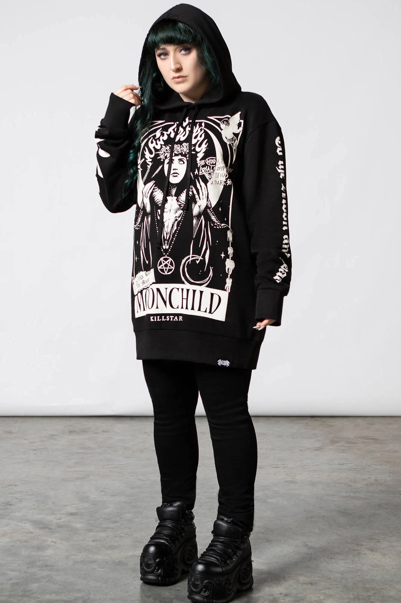 Companion Hoodie sold by Killstar product image thumbnail 2