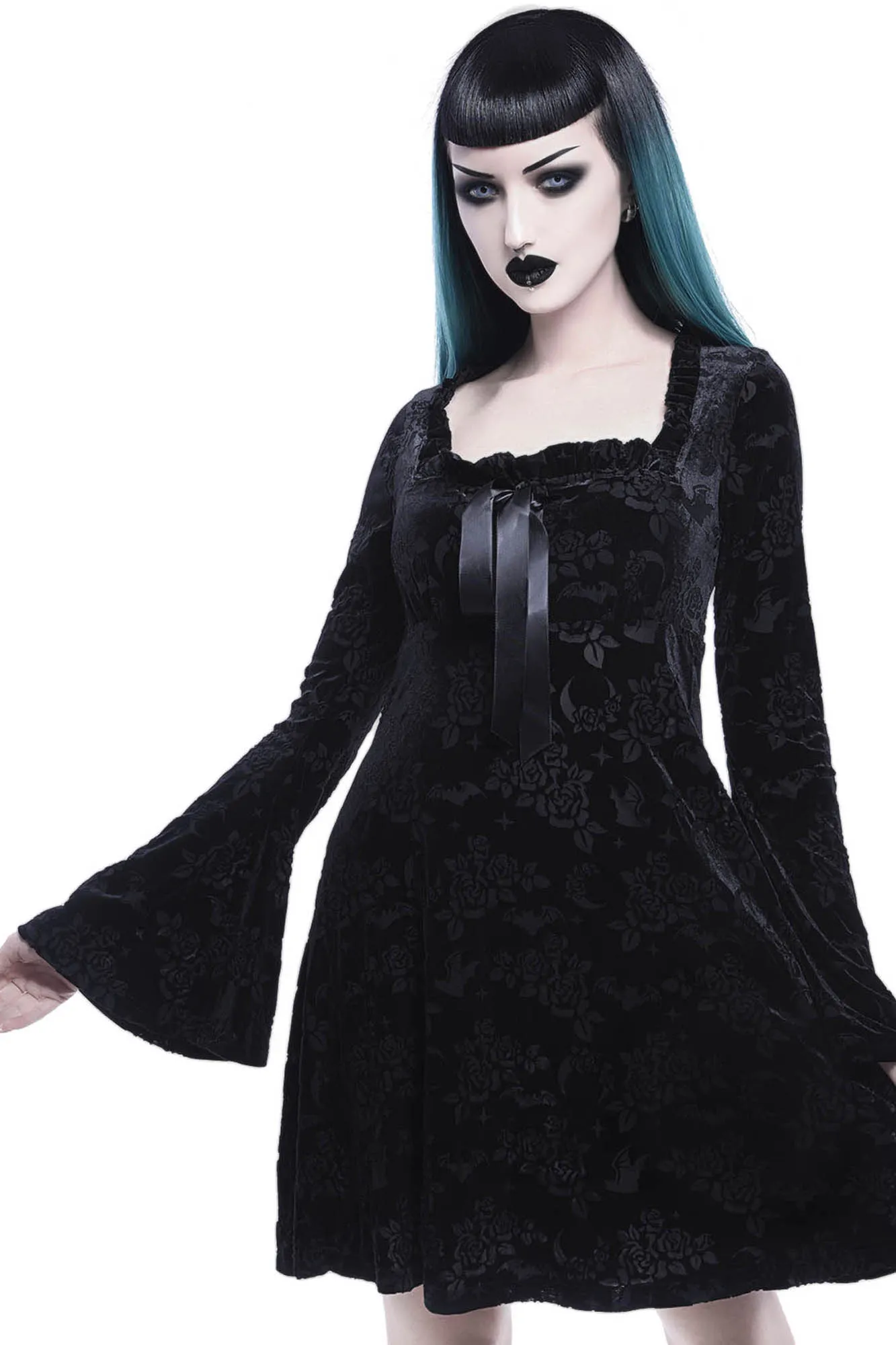 Under Your Spell Maiden Dress - Resurrect sold by Killstar product image thumbnail 4