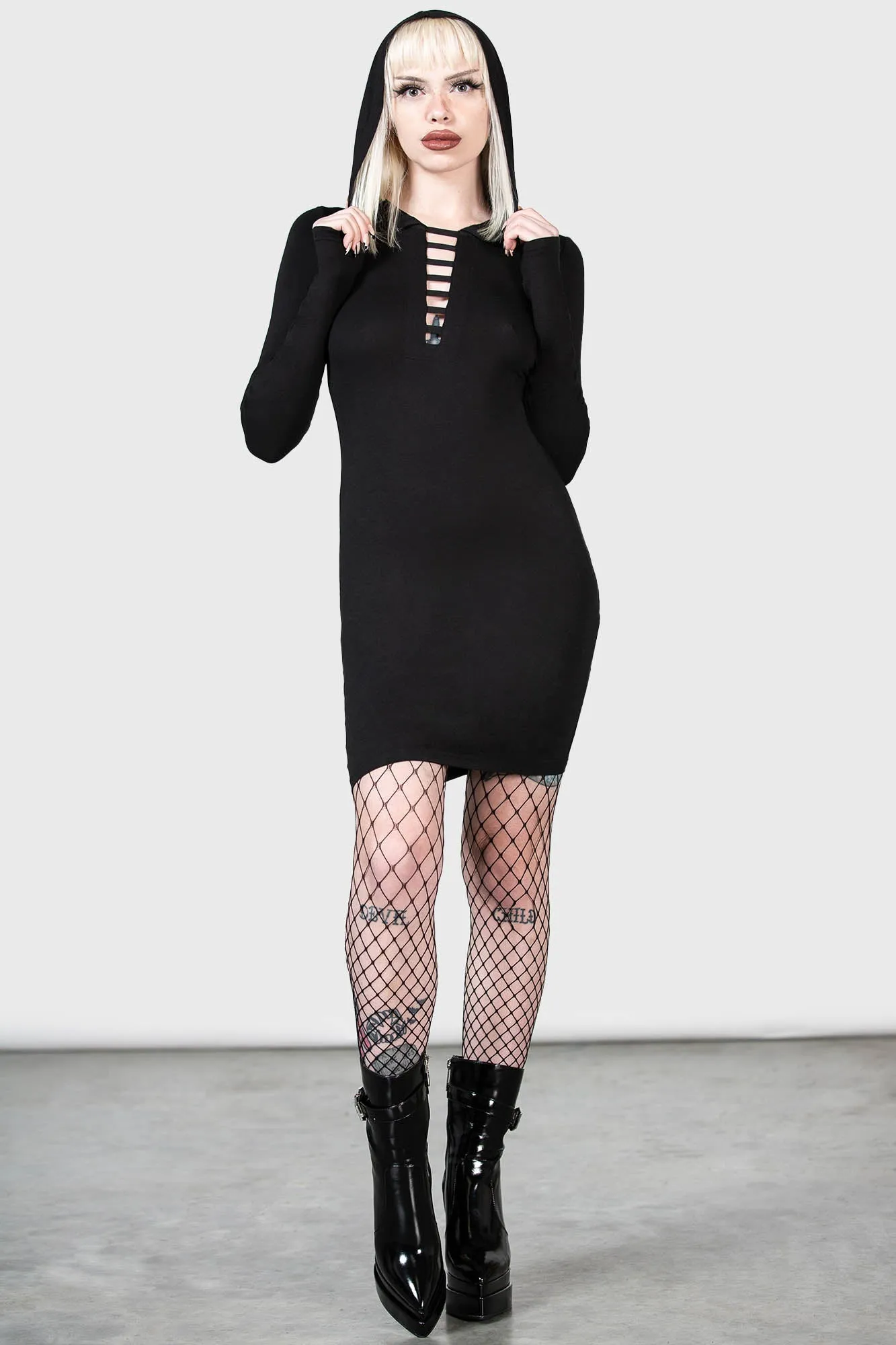 Nocturnal Queen Mini Dress sold by Killstar product image thumbnail 3