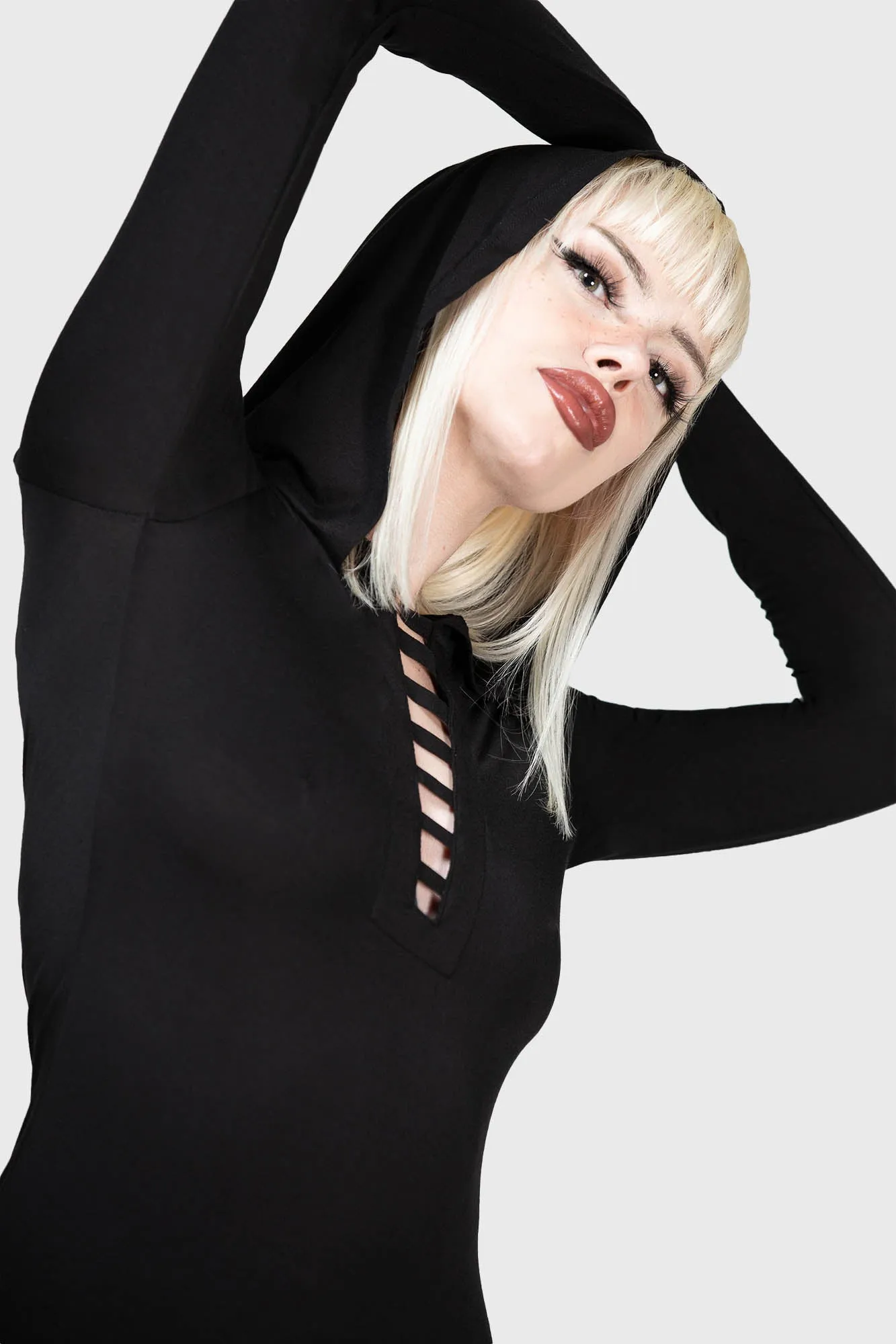 Nocturnal Queen Mini Dress sold by Killstar product image thumbnail 2