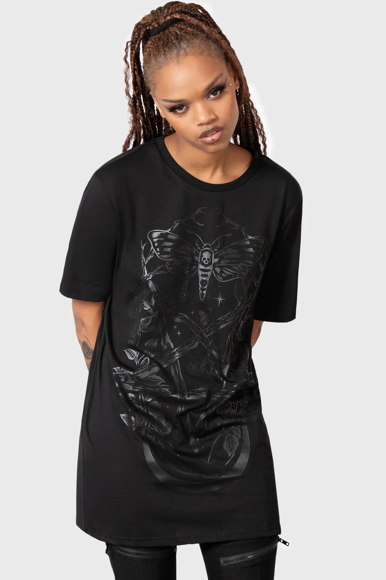 Moongazer T-Shirt sold by Killstar product image thumbnail 5