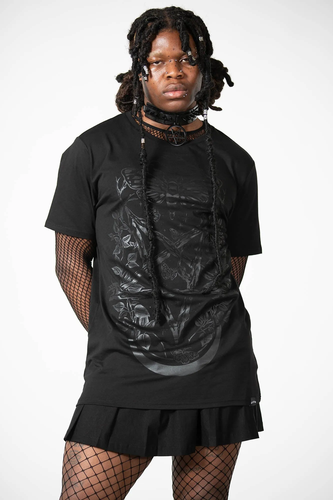 Moongazer T-Shirt sold by Killstar product image thumbnail 2