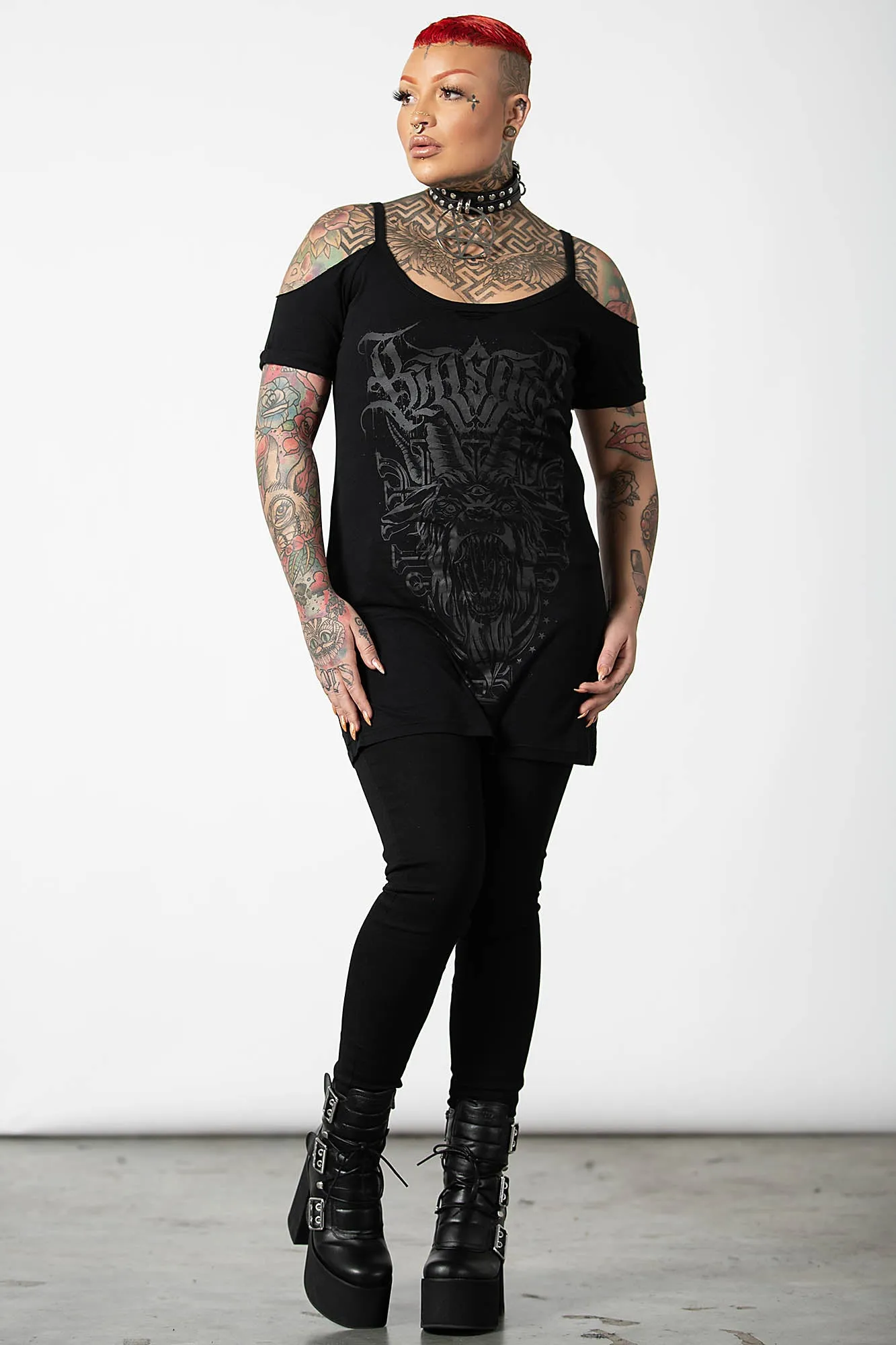 Bellow Distress Top sold by Killstar product image thumbnail 2
