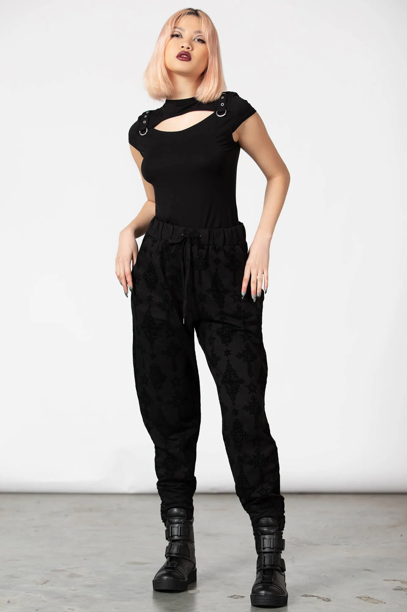 Night Thirst Joggers sold by Killstar product image thumbnail 3