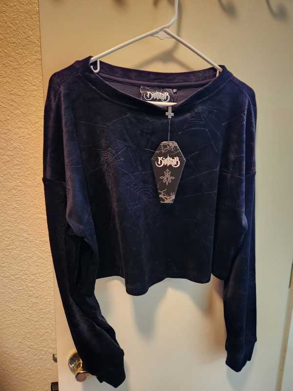 Lulluspider Sweatshirt Resurrect sold by Killstar product image thumbnail 6