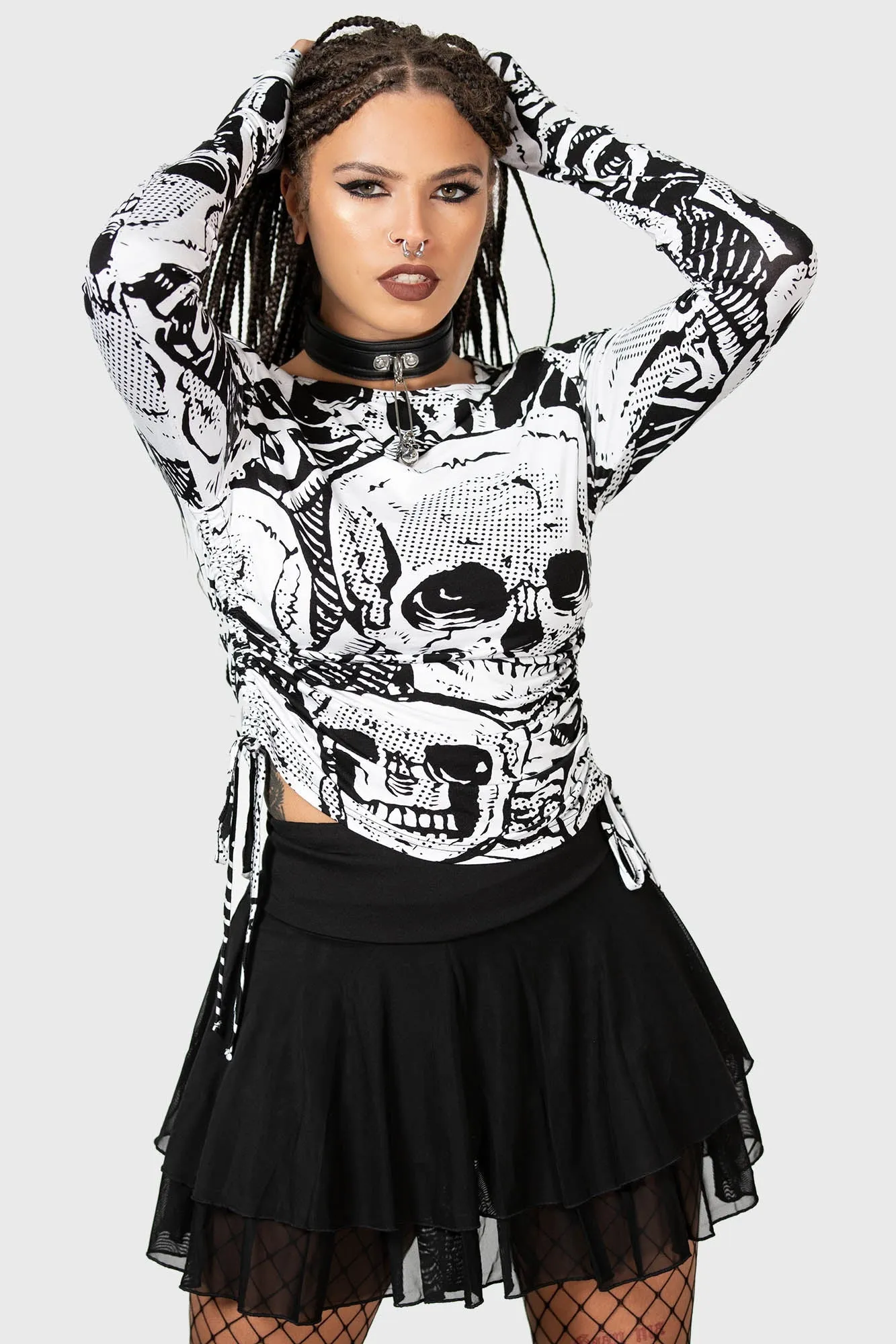 Unhappy Haunting Top sold by Killstar