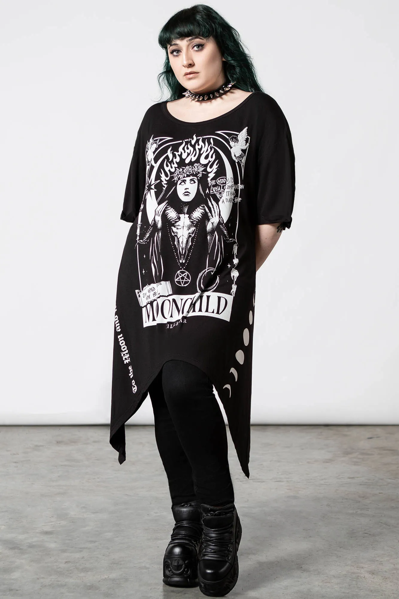 Companion Hanky Hem Top sold by Killstar