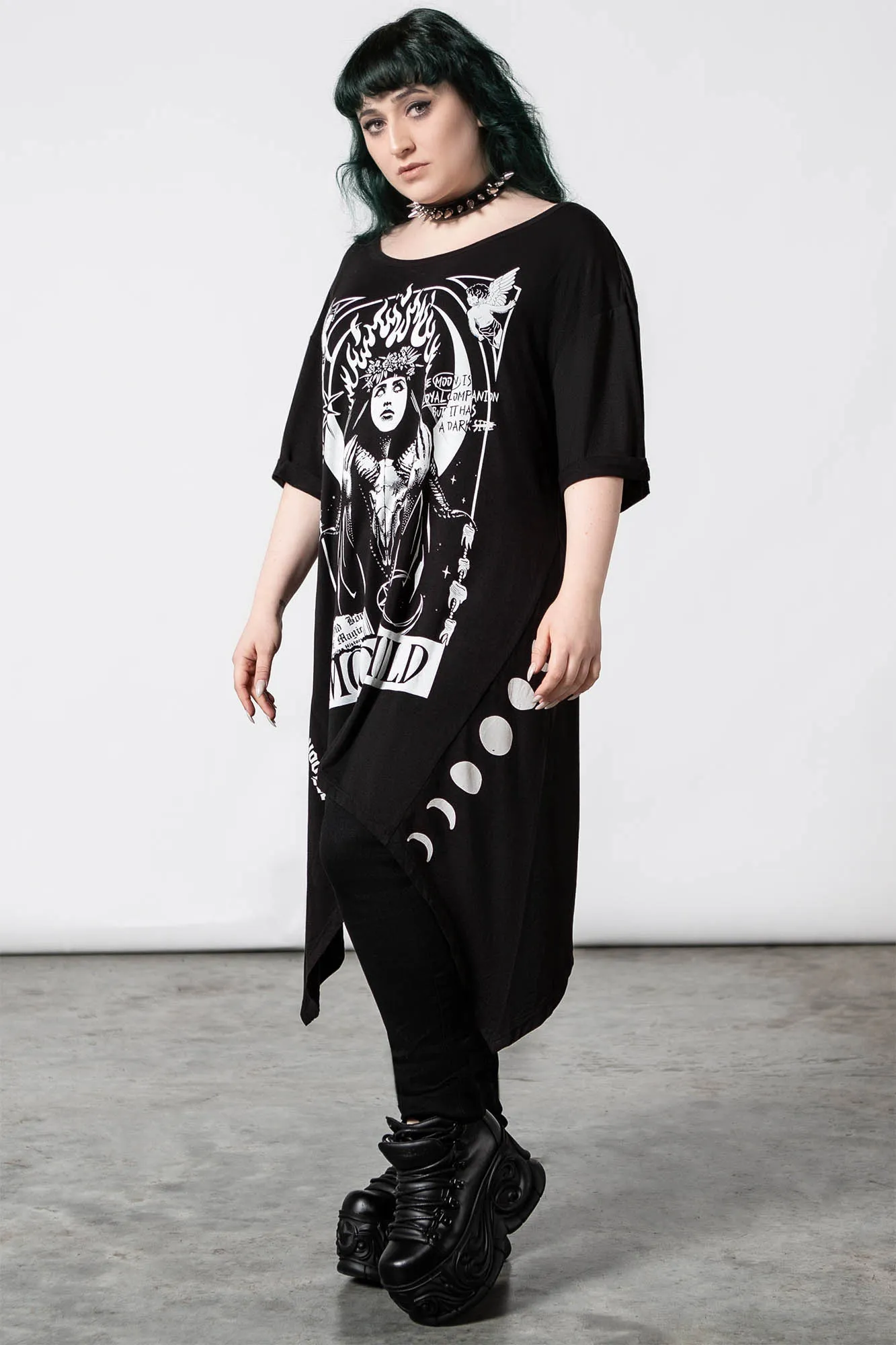 Companion Hanky Hem Top sold by Killstar product image thumbnail 3