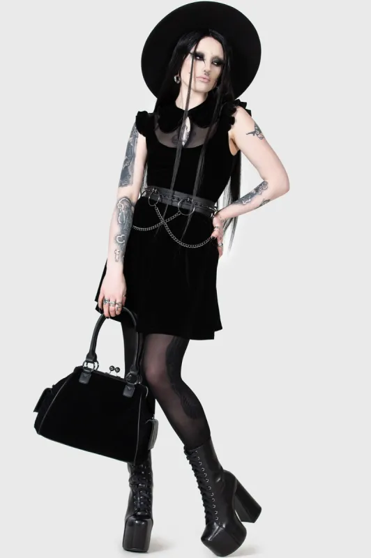 Blazeorb Mini Dress sold by Killstar