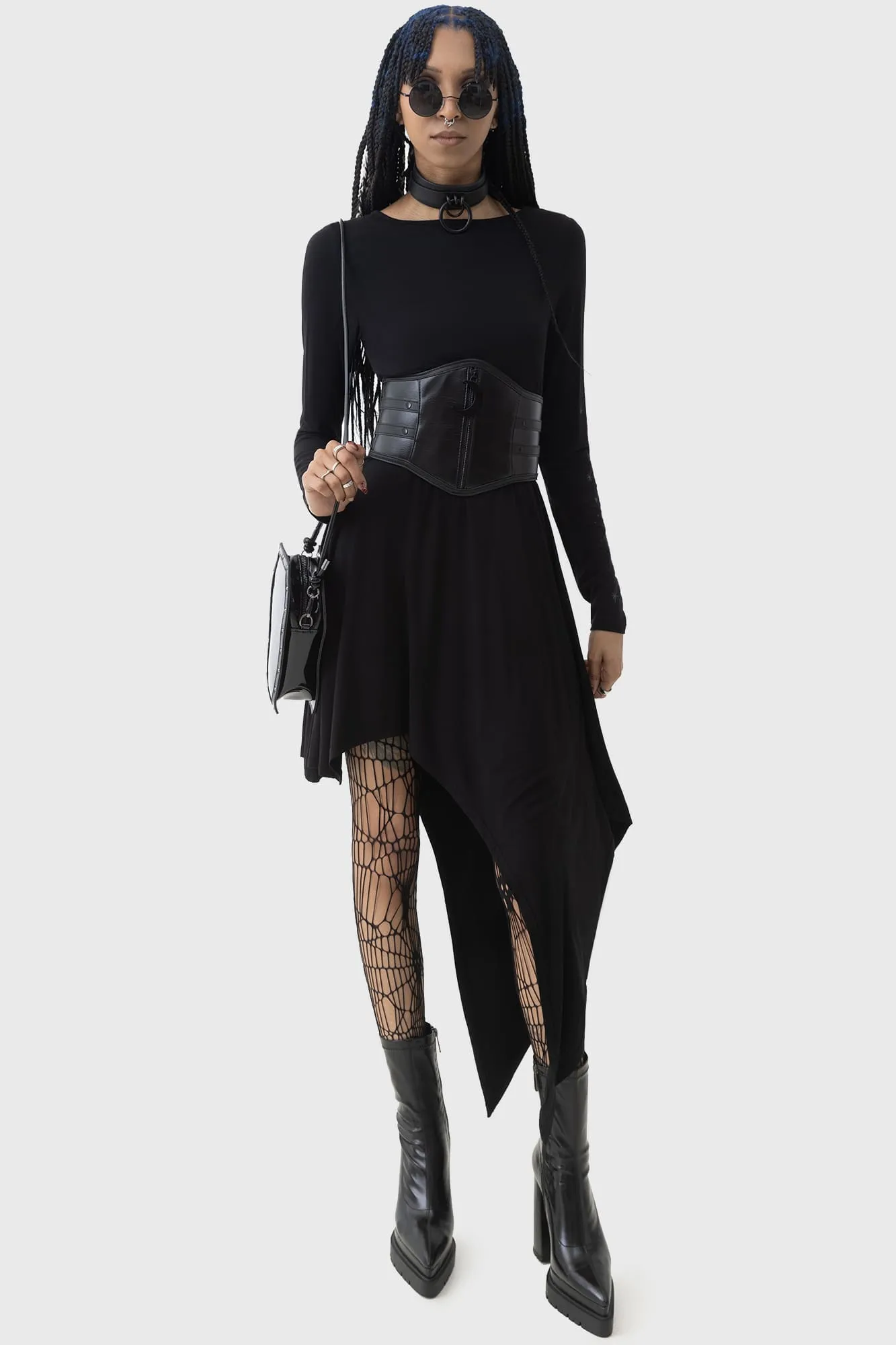 Crescent Doom Dress sold by Killstar product image thumbnail 3