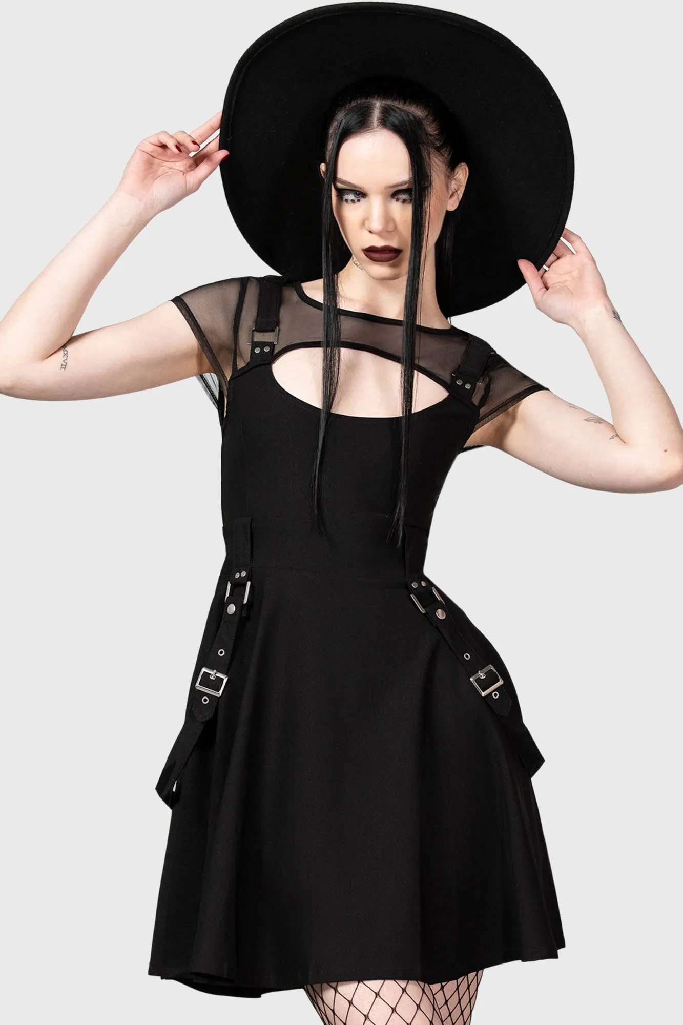 Kounter Kulture Skater Dress - Resurrect sold by Killstar