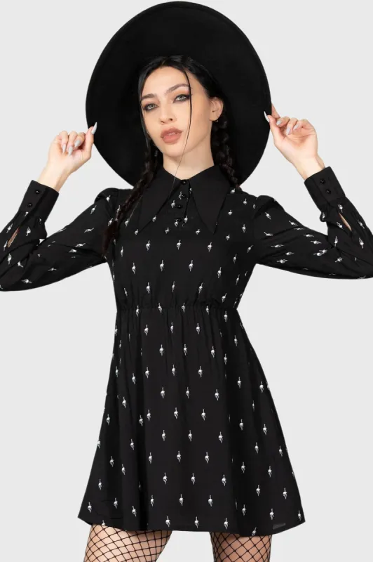 Detest Babydoll Mini Dress sold by Killstar