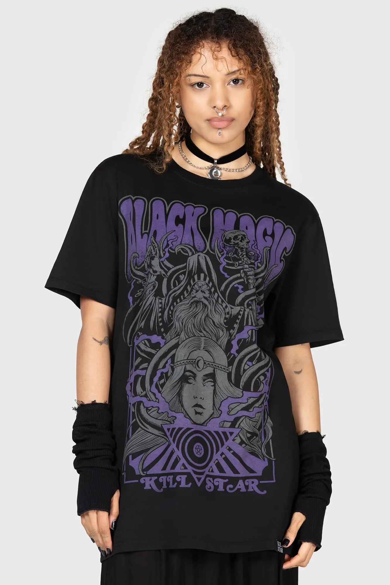 Blac Magick T-Shirt sold by Killstar product image thumbnail 2