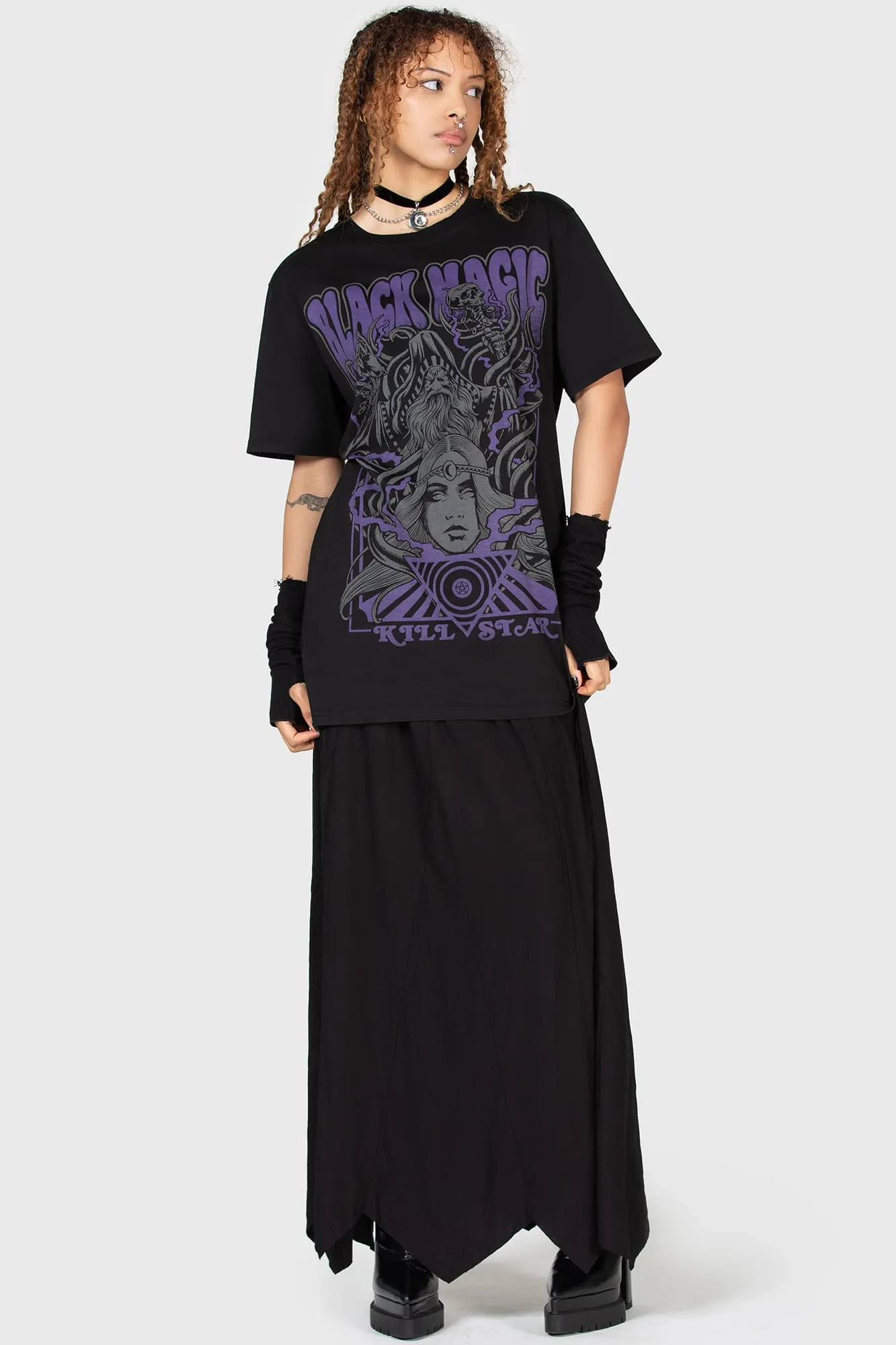 Blac Magick T-Shirt sold by Killstar product image thumbnail 3