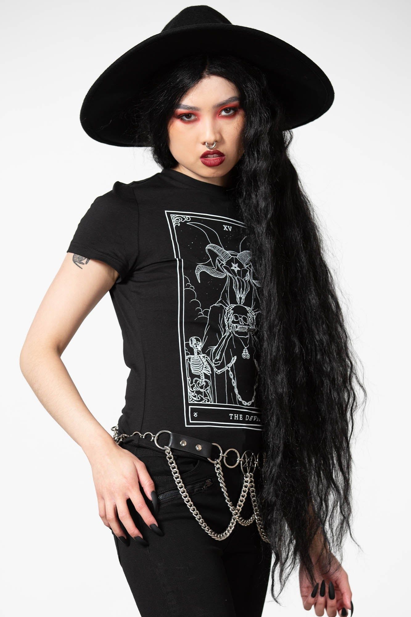 Devil's Spell Tee sold by Killstar product image thumbnail 2
