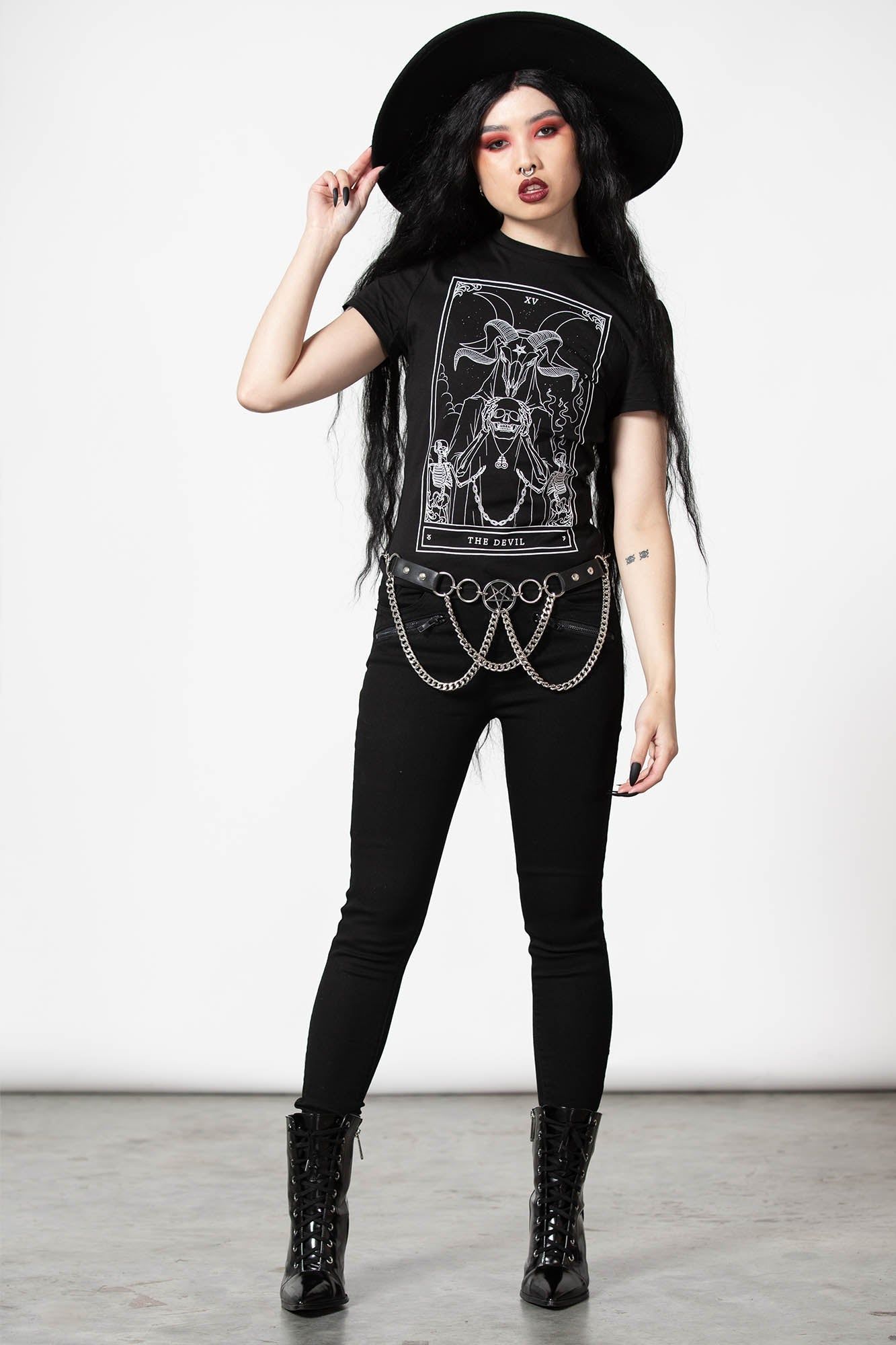 Devil's Spell Tee sold by Killstar product image thumbnail 3