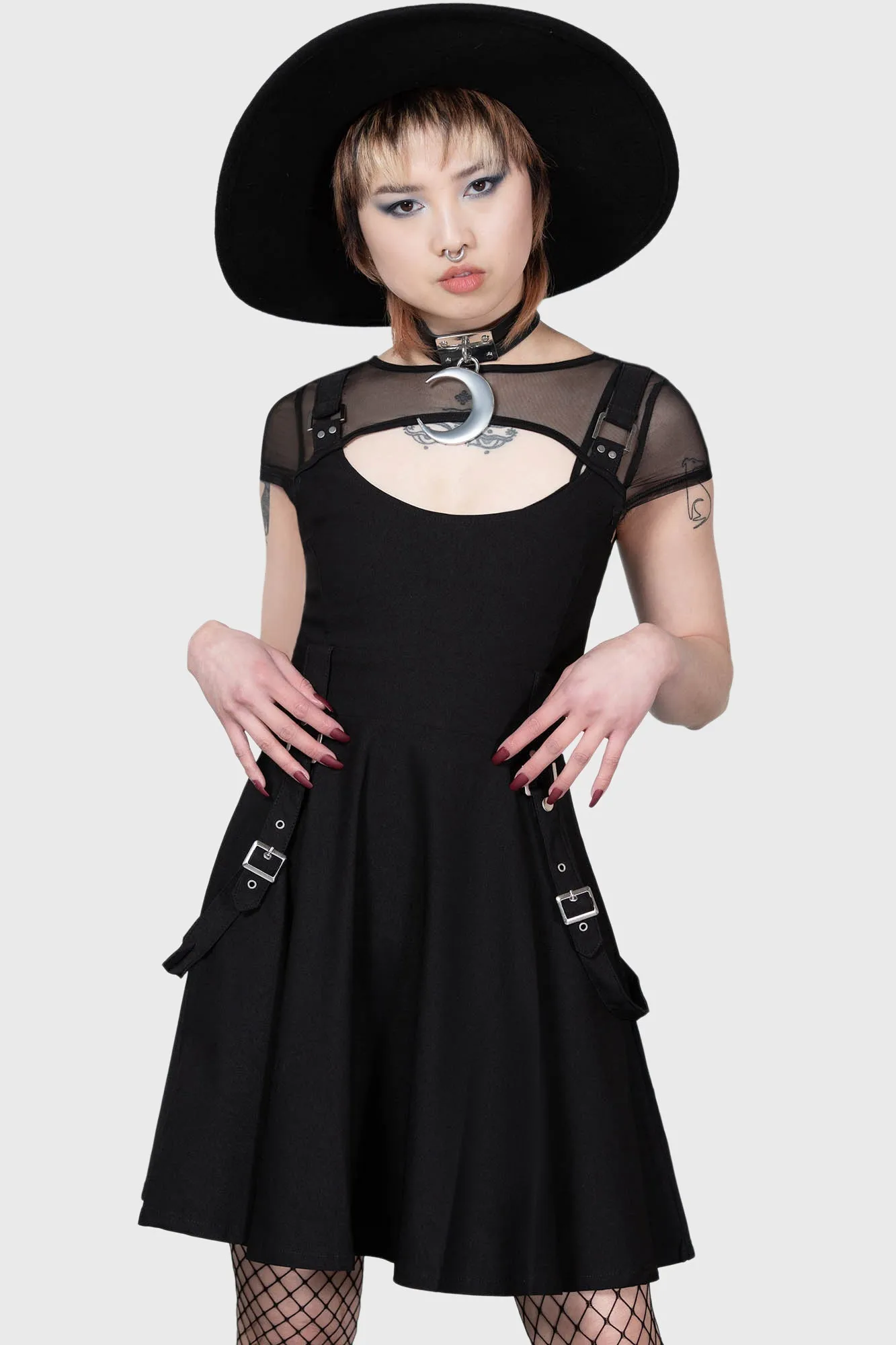 Kounter Kulture Skater Dress sold by Killstar product image thumbnail 4