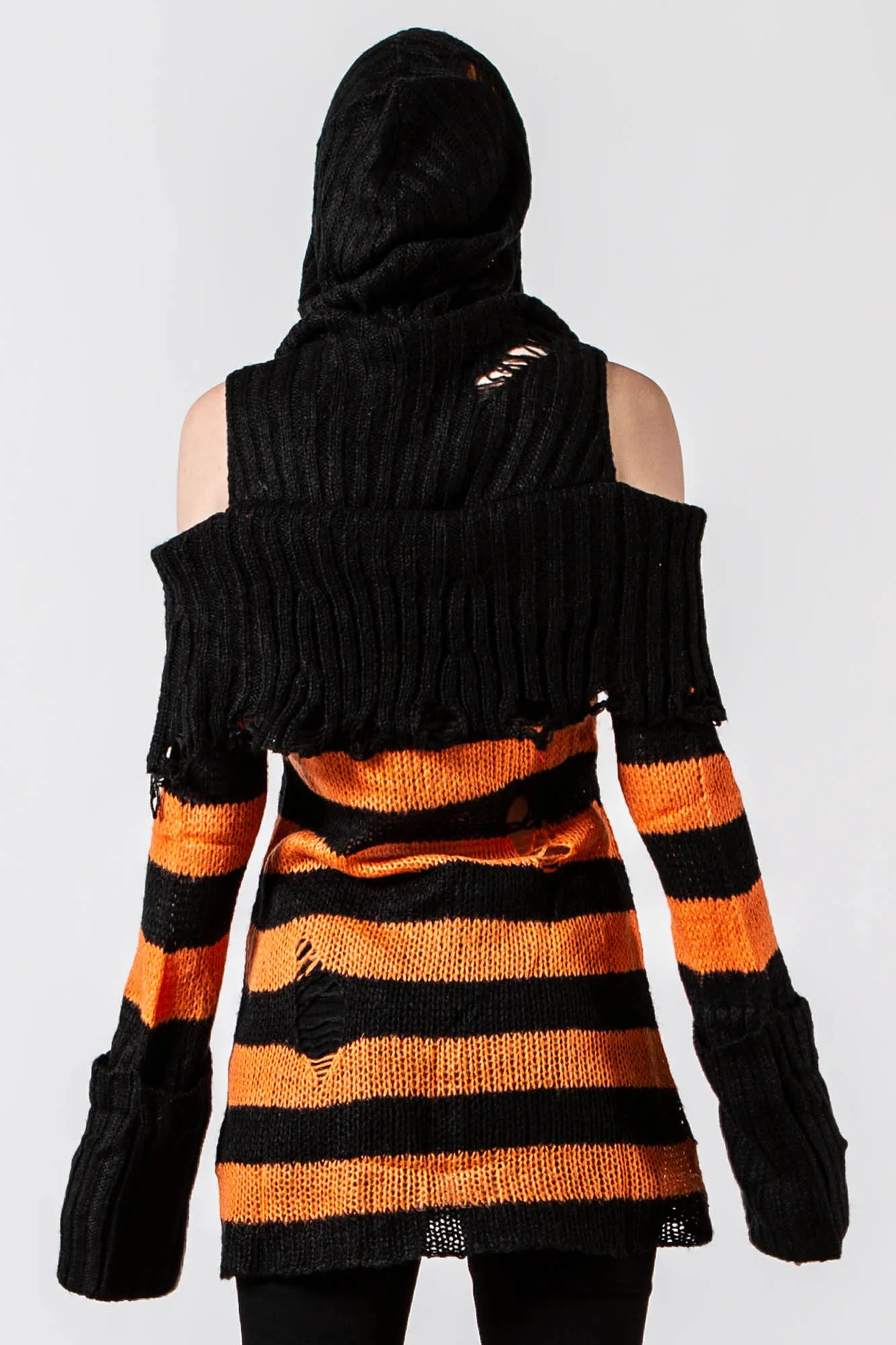 Bootiful Hooded Knit Sweater sold by Killstar product image thumbnail 2