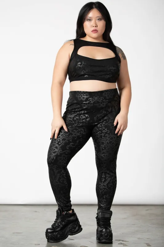 Light Speed Leggings [PLUS] sold by Killstar