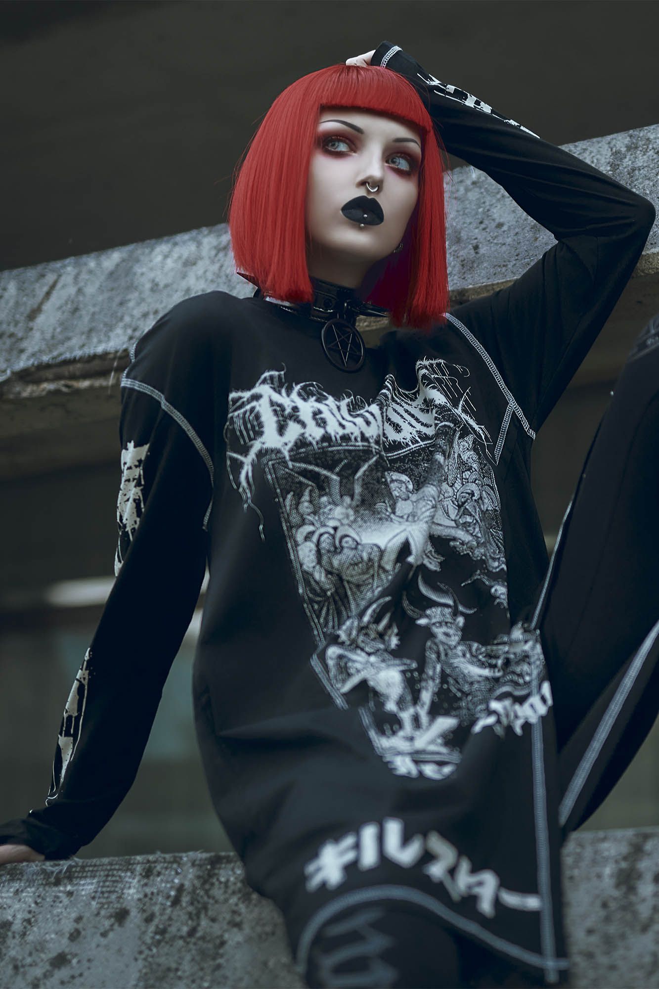 Chill Out Drape Top sold by Killstar product image thumbnail 8