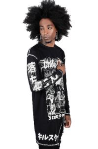 Chill Out Drape Top sold by Killstar