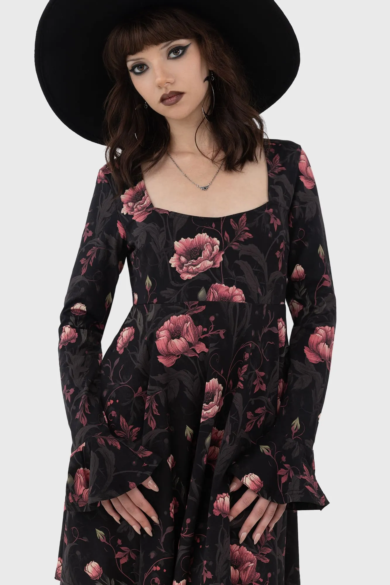 Cottage Chorus Skater Dress sold by Killstar product image thumbnail 3