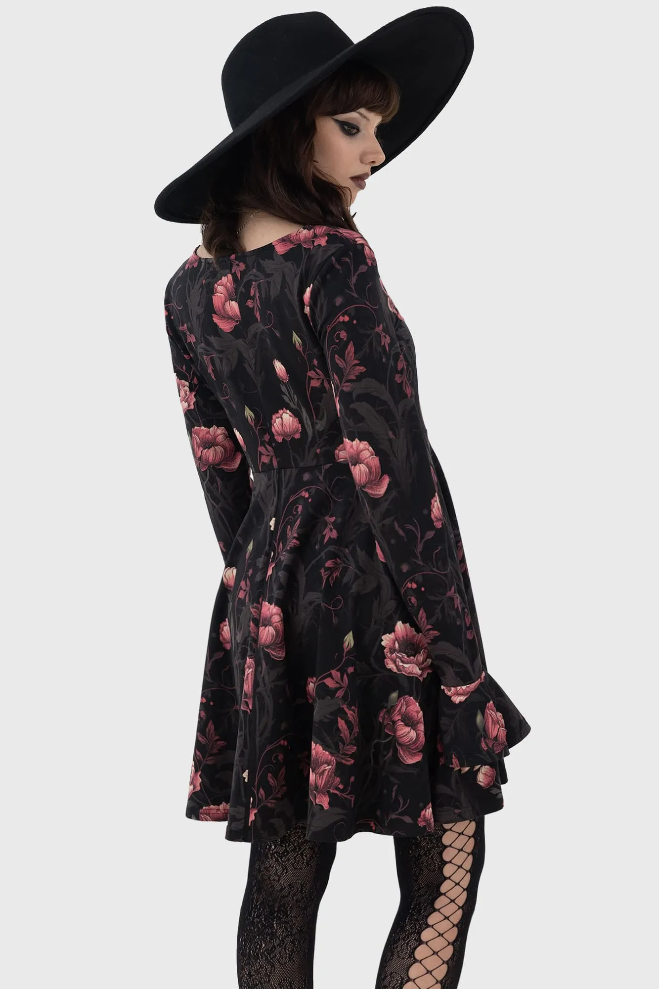 Cottage Chorus Skater Dress sold by Killstar product image thumbnail 5