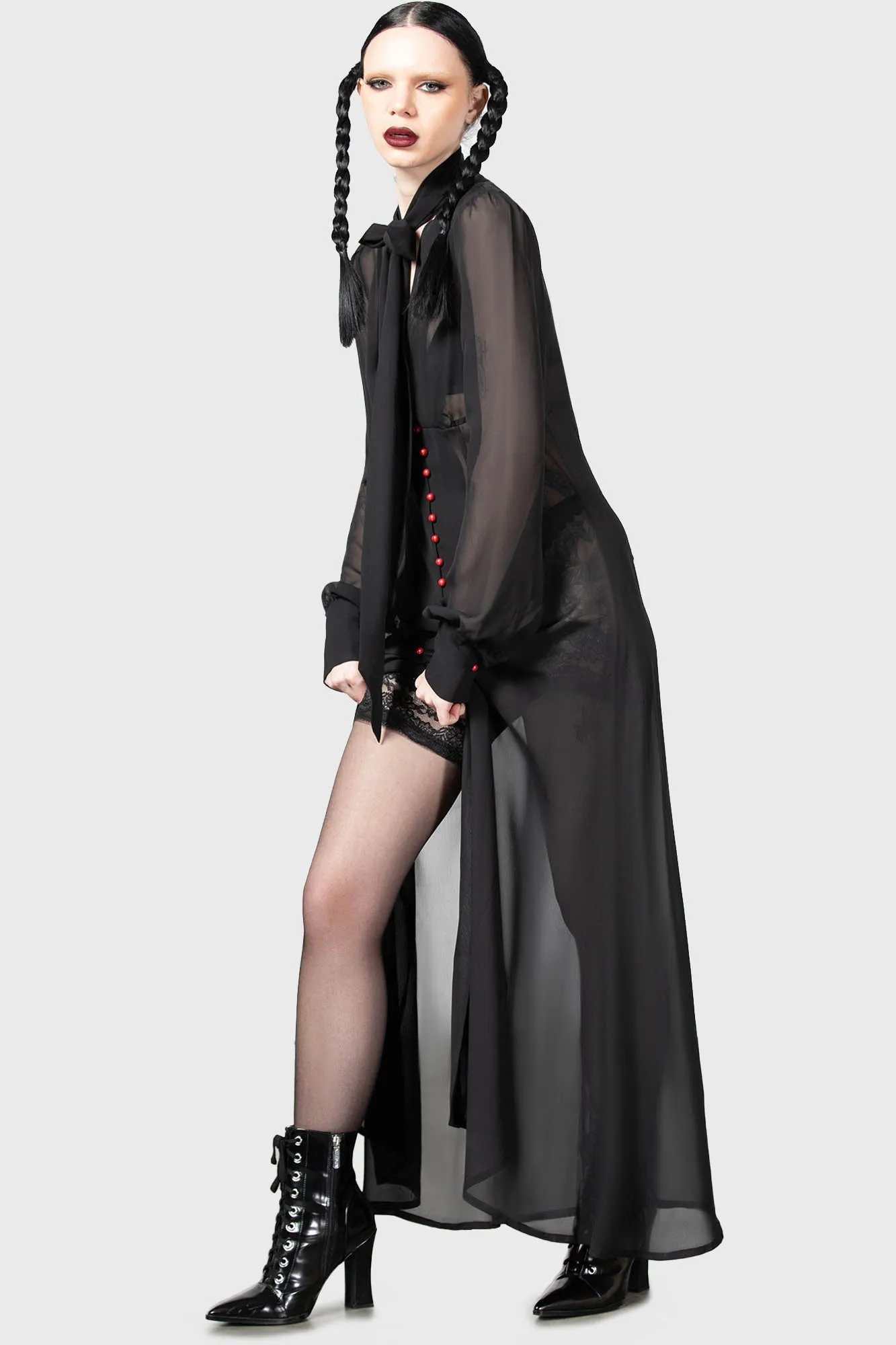Cecile Maxi Dress sold by Killstar product image thumbnail 5