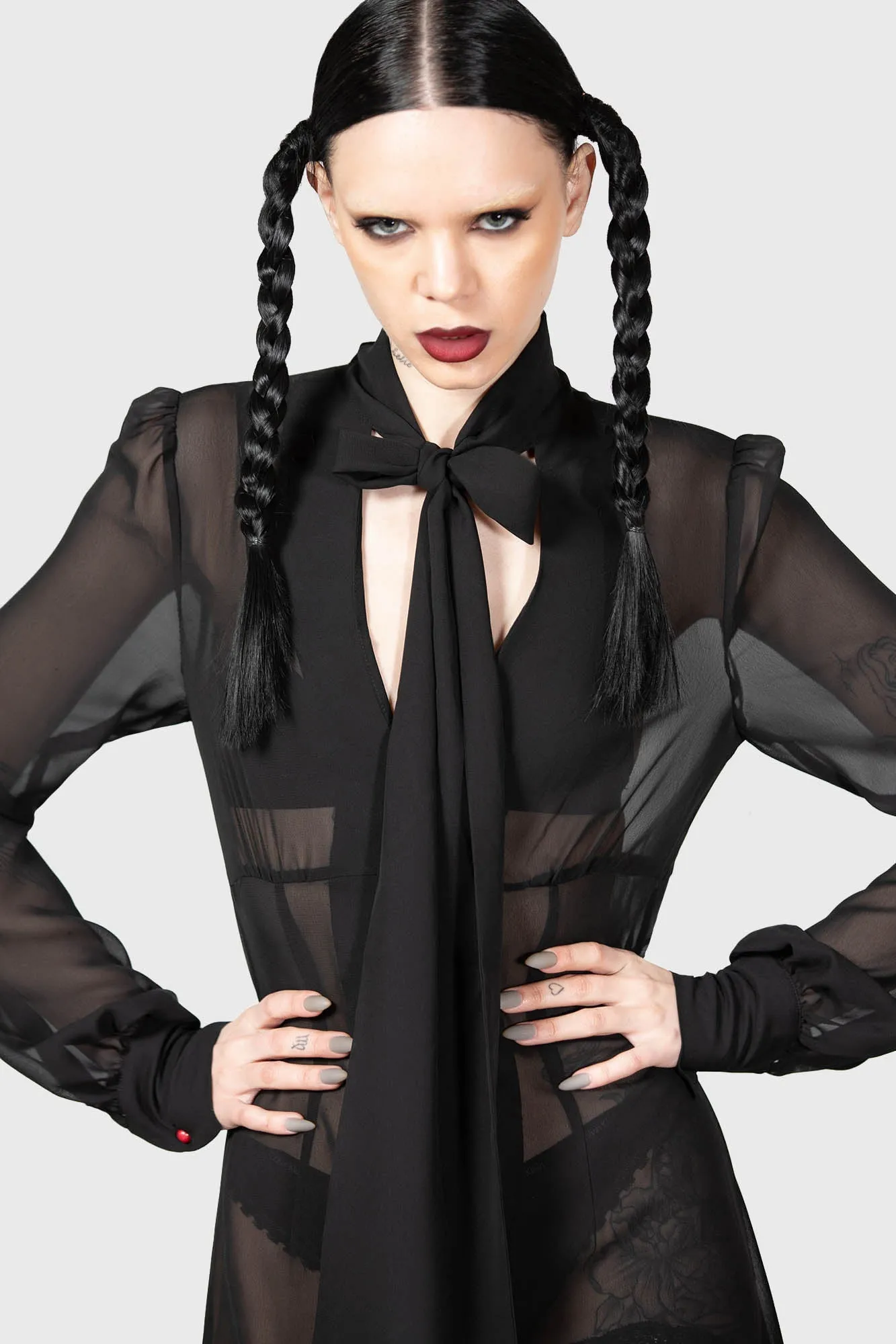 Cecile Maxi Dress sold by Killstar product image thumbnail 2