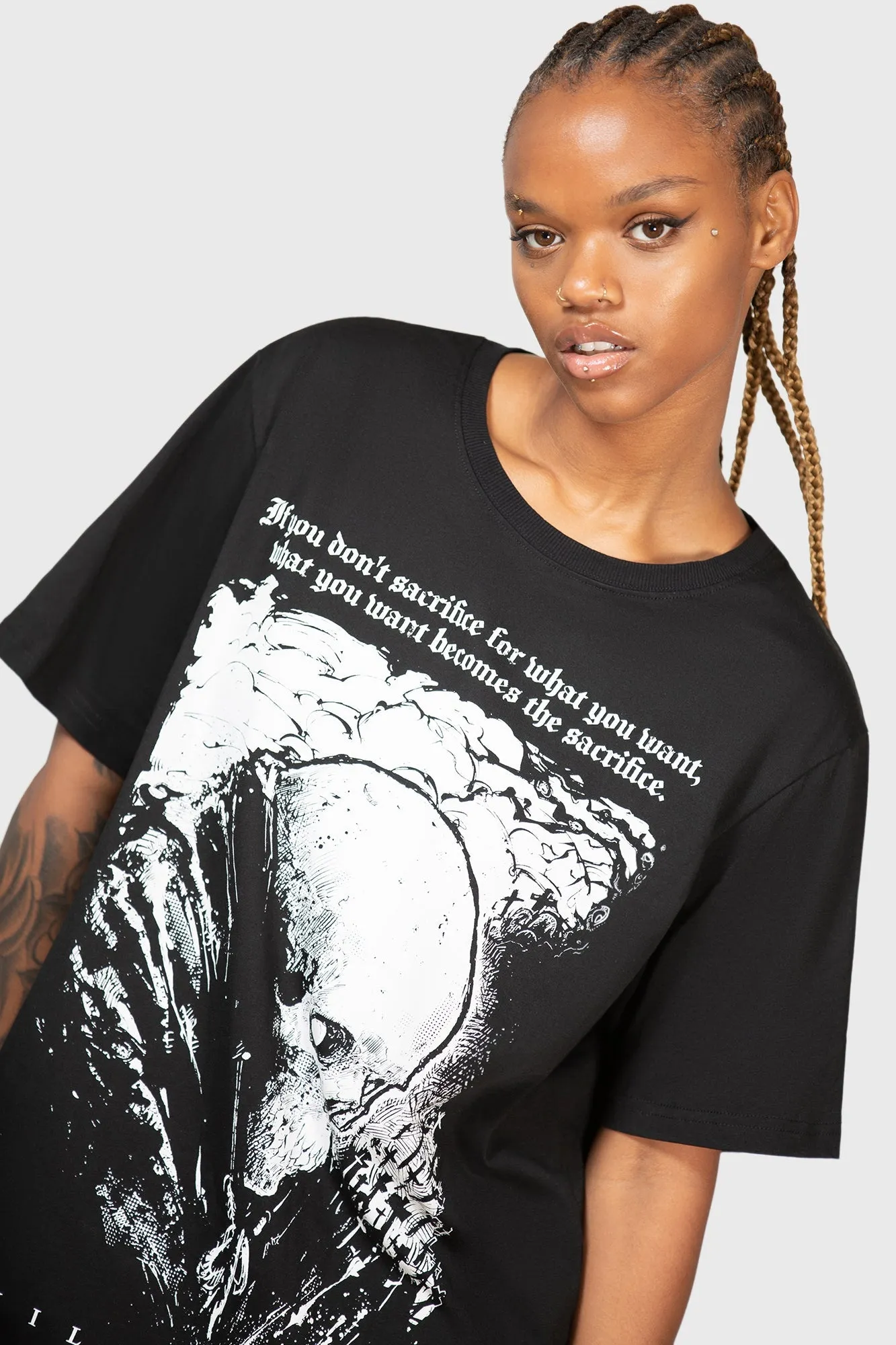 Lonely Dark T-Shirt sold by Killstar product image thumbnail 5