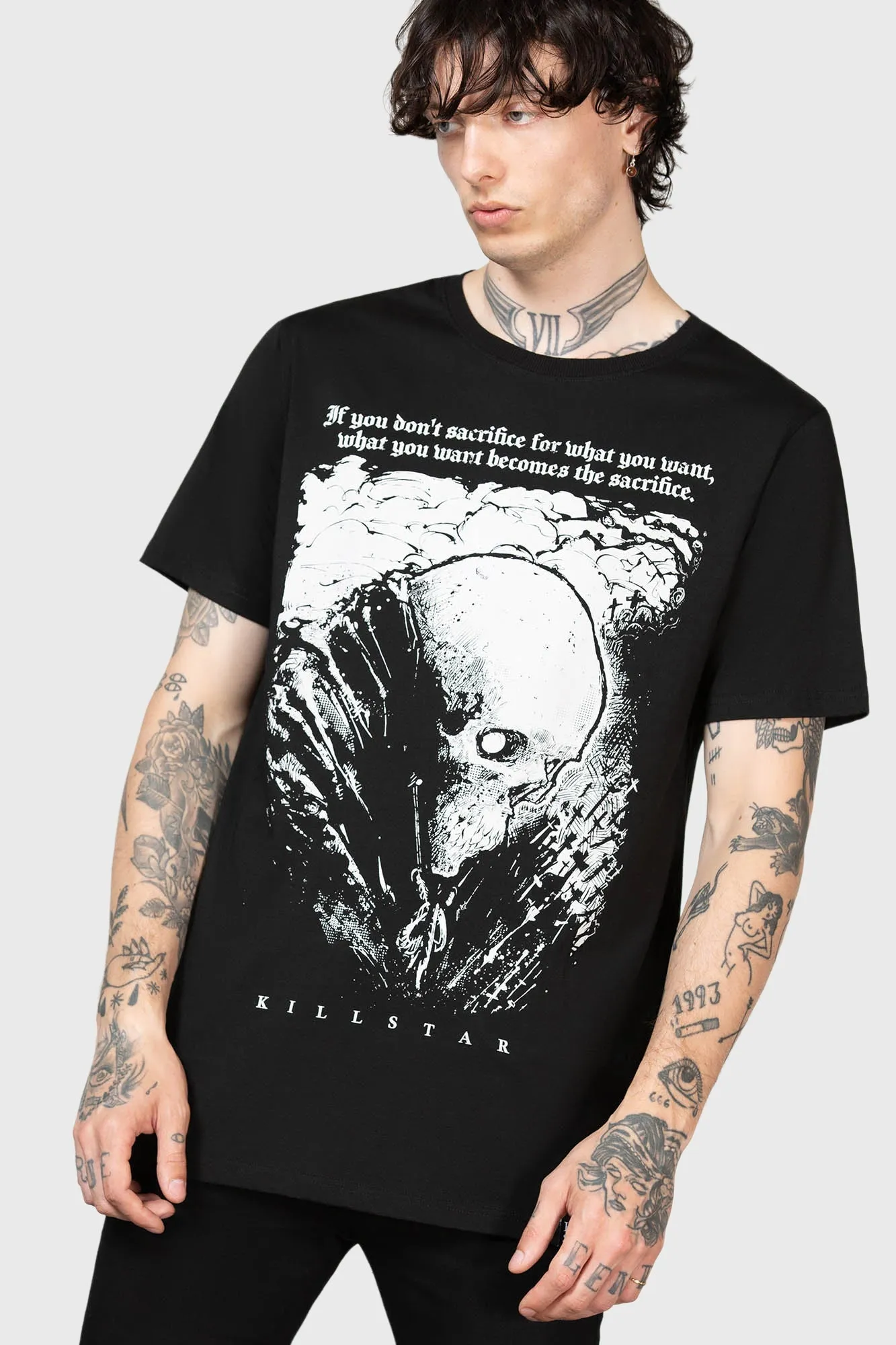 Lonely Dark T-Shirt sold by Killstar product image thumbnail 2