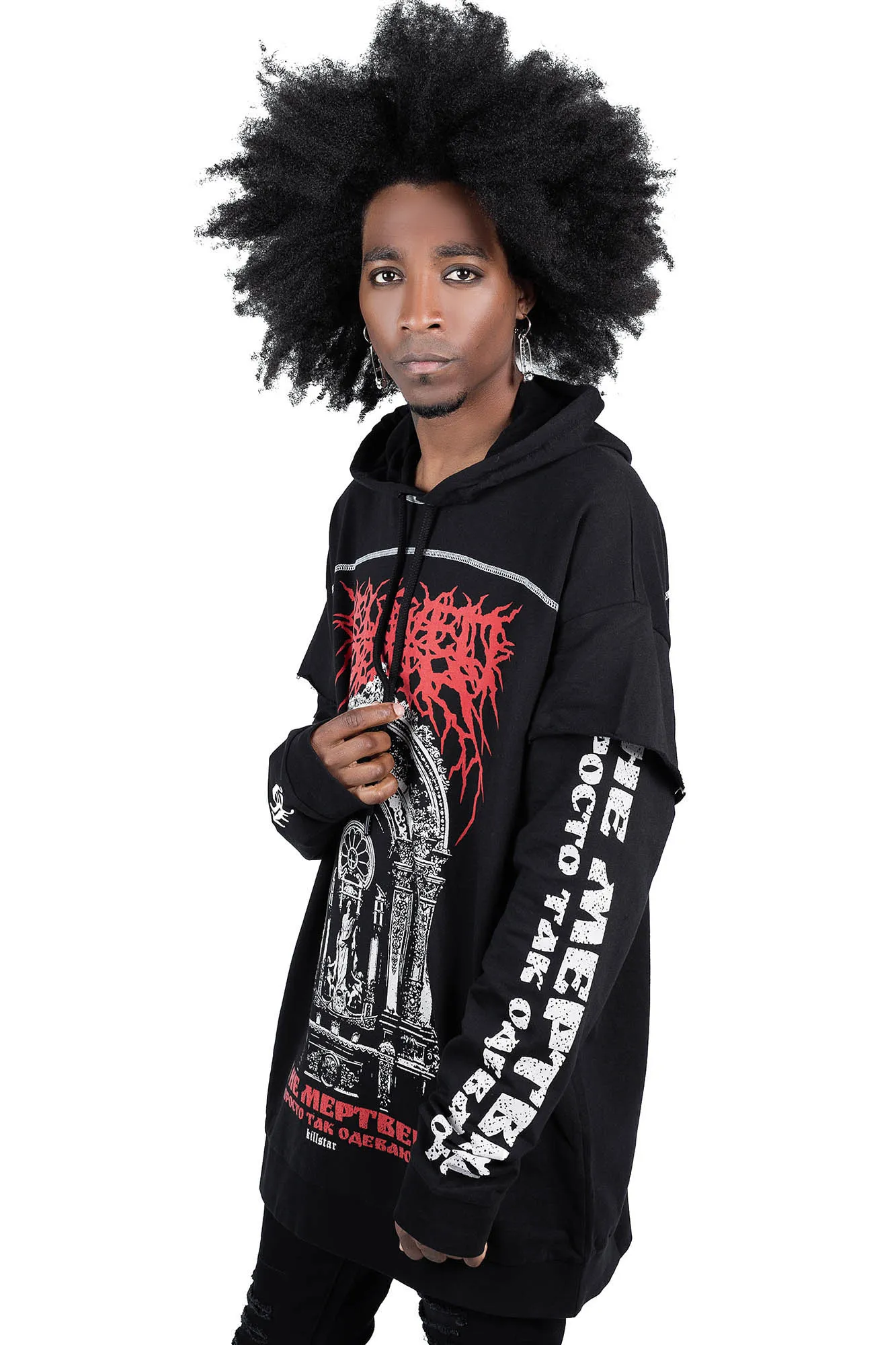 Beloved Hooded Top sold by Killstar product image thumbnail 4