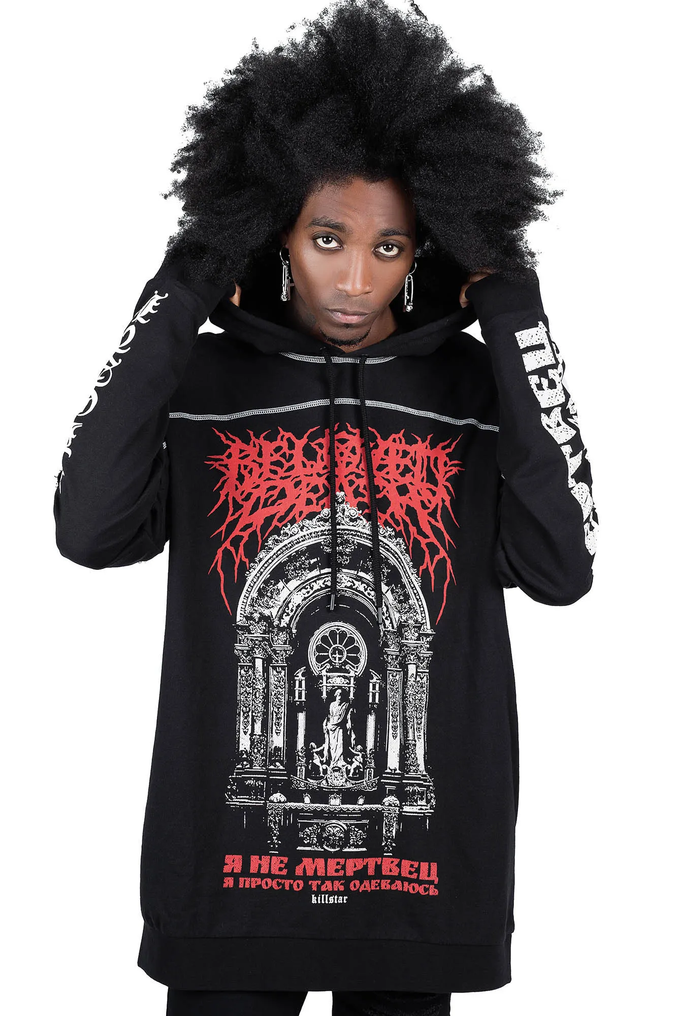 Beloved Hooded Top sold by Killstar product image thumbnail 5