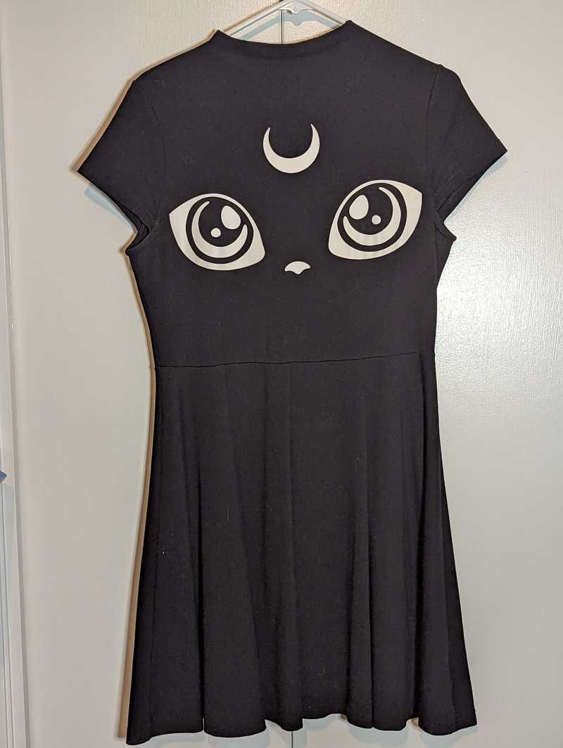 Meowgical Skater Dress Resurrect sold by Killstar product image thumbnail 5