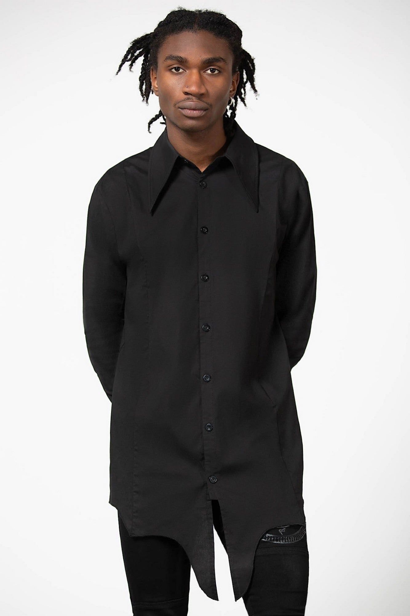Blood Kin Longline Shirt sold by Killstar product image thumbnail 9