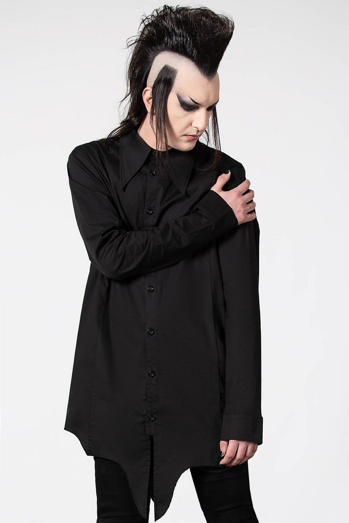 Blood Kin Longline Shirt sold by Killstar product image thumbnail 6