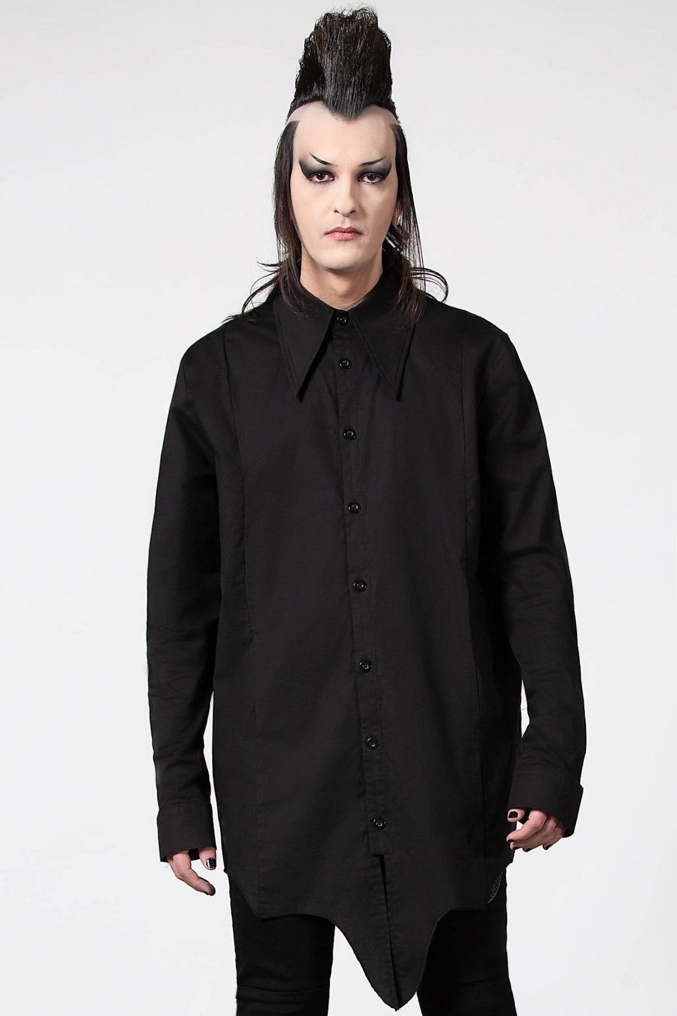 Blood Kin Longline Shirt sold by Killstar product image thumbnail 4