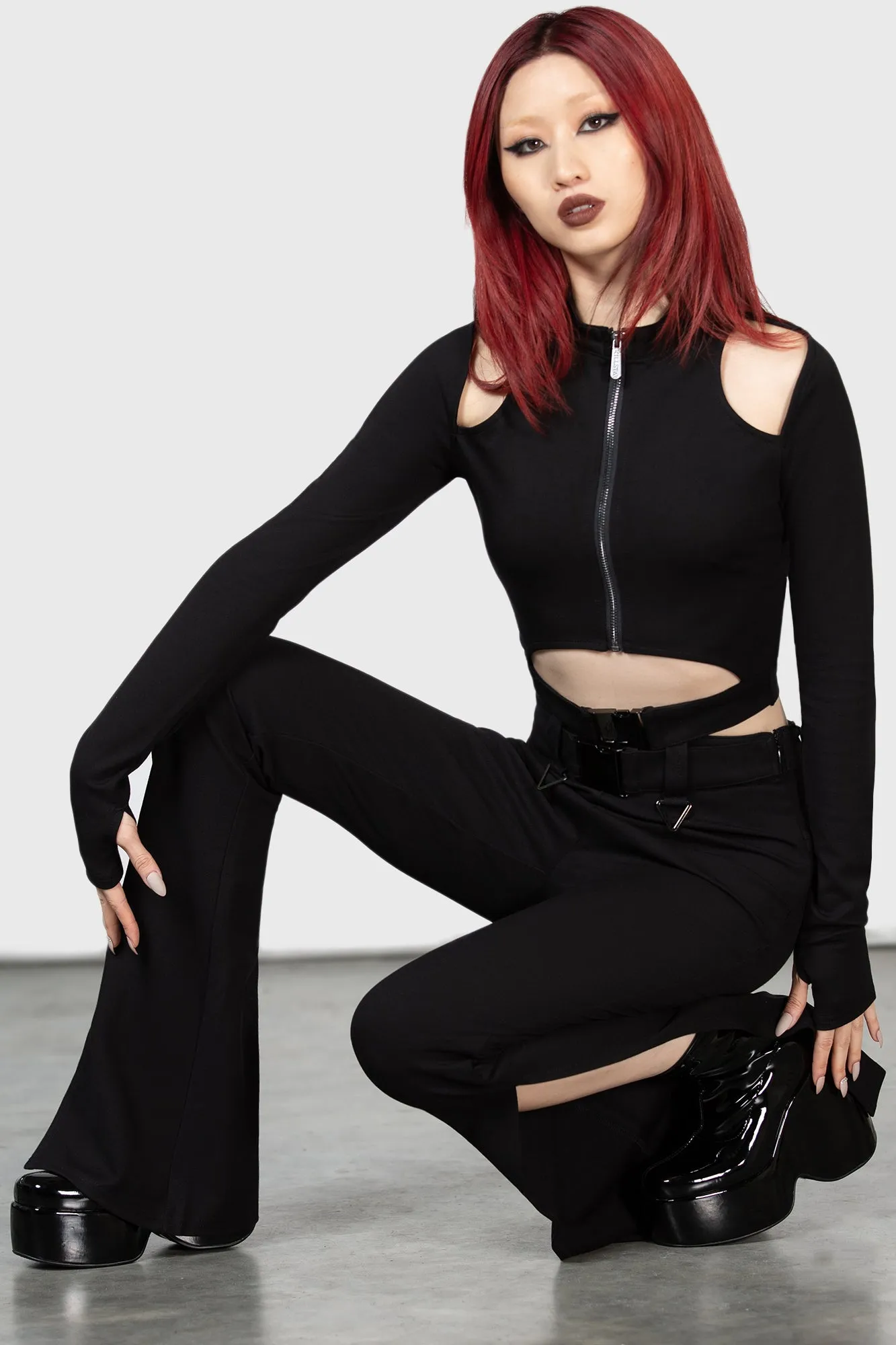 Vortatrix Trousers sold by Killstar product image thumbnail 2