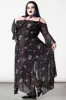 Mystic Meadow Mesh Maxi Dress [PLUS] sold by Killstar