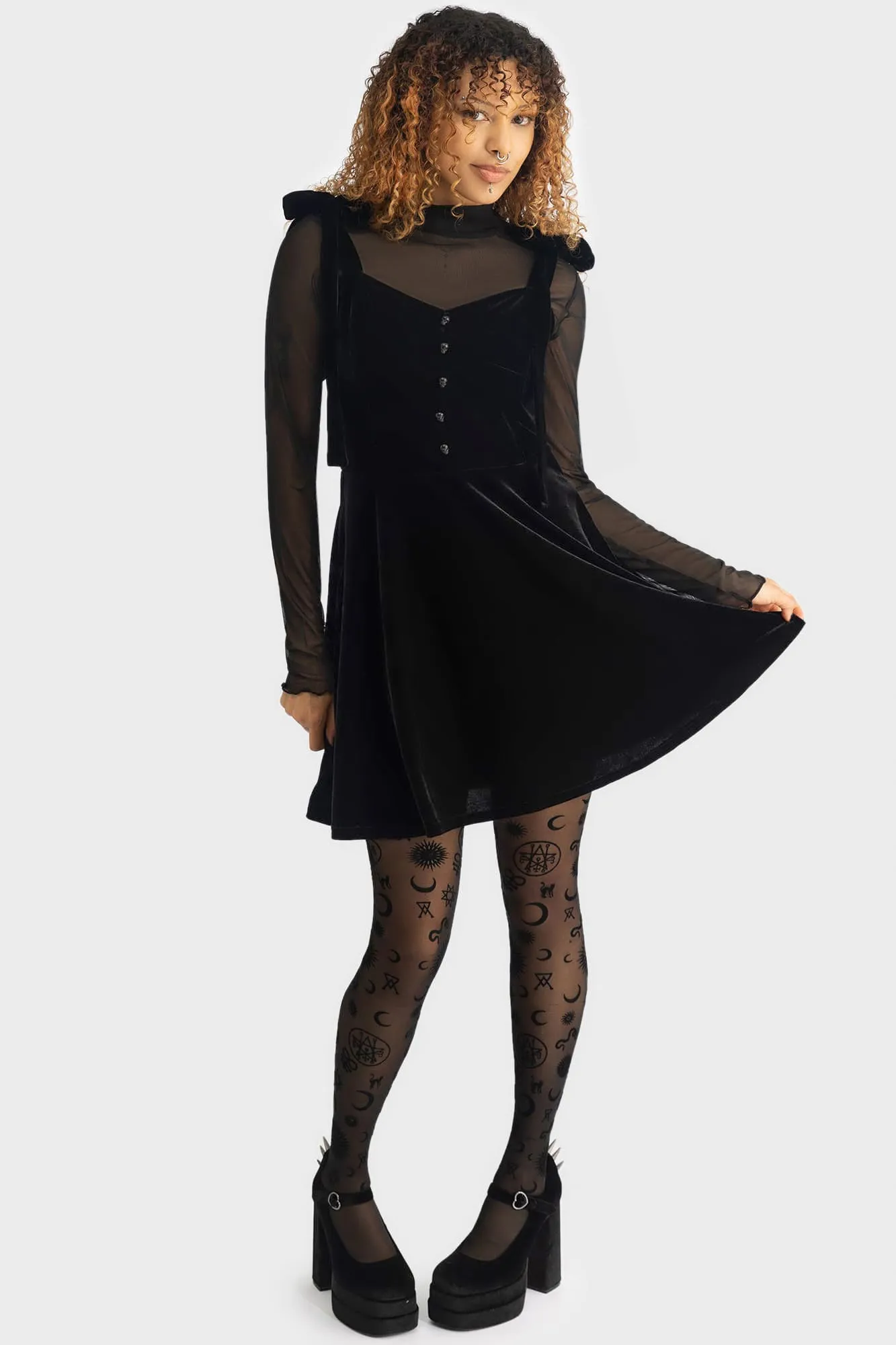Illusionary Dress sold by Killstar product image thumbnail 4